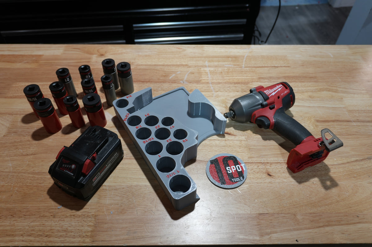 Packout Insert For M18 1/2" Mid-Torque Impact Wrench and Lug Nut Sockets (HWASH-2861) - Warehouse Deal GR 5