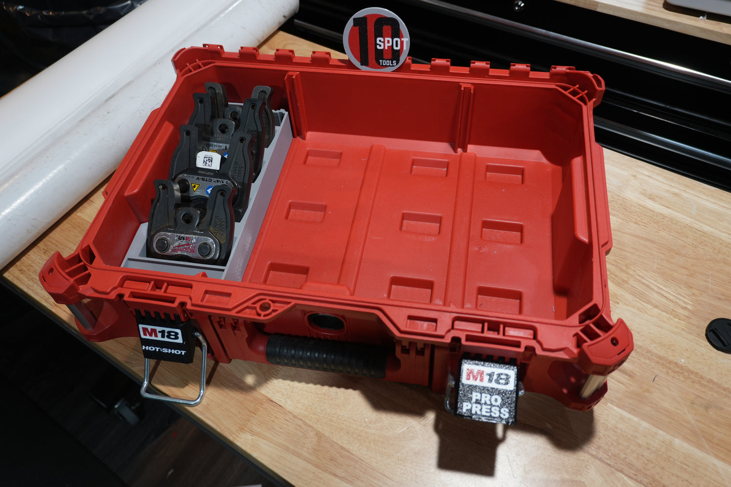 Packout Small Tool Box QuarterMaster Inserts for M12 Pro Press (MPP QM)