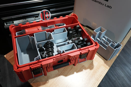 Packout Deep Organizer Inserts for M12 Press Jaws (DO MPJ)