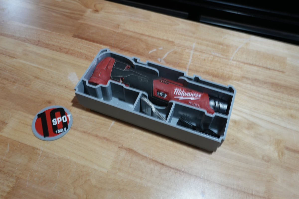 Packout Slimline Drawer Insert for M12 FUEL Multi-Tool (MDD-MT) - Milwaukee Dave Design - Warehouse Deal G 4