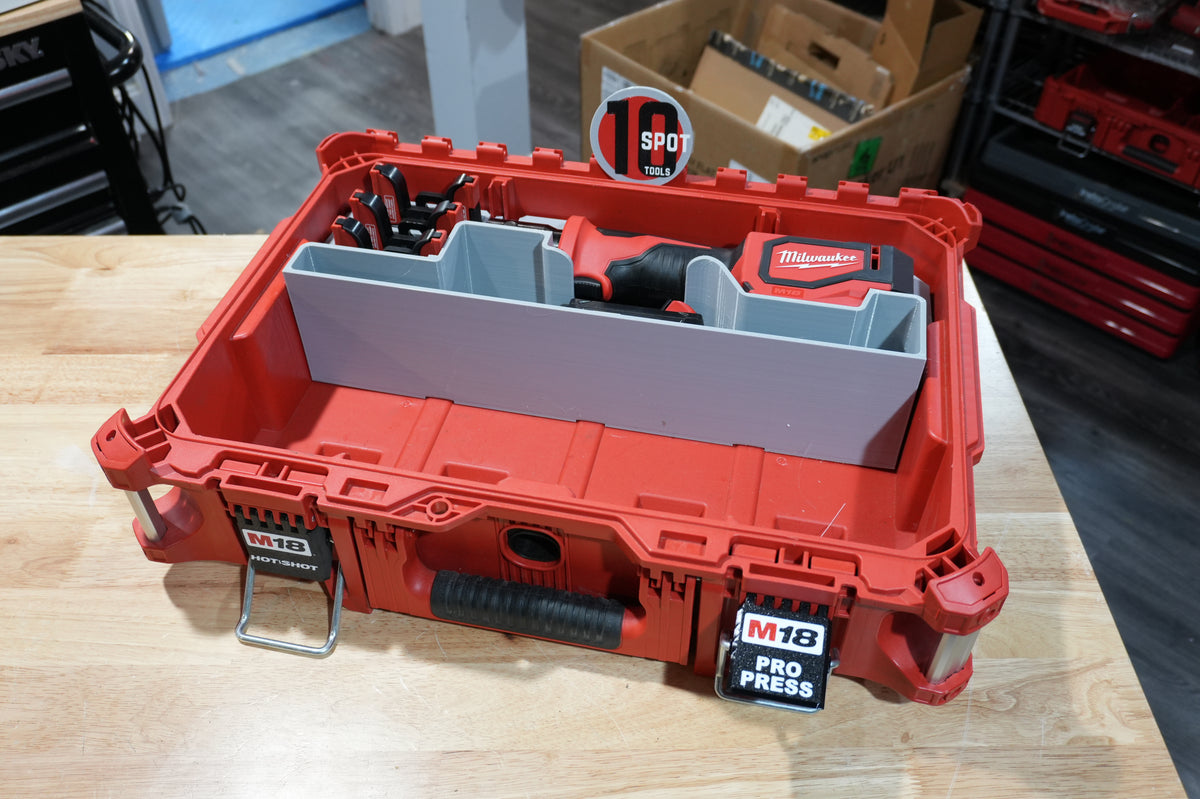 Packout Small Tool Box Sidewinder Insert for M18 Short Throw Press Tool (MPP18ST TB SW) - Warehouse Deal G 4