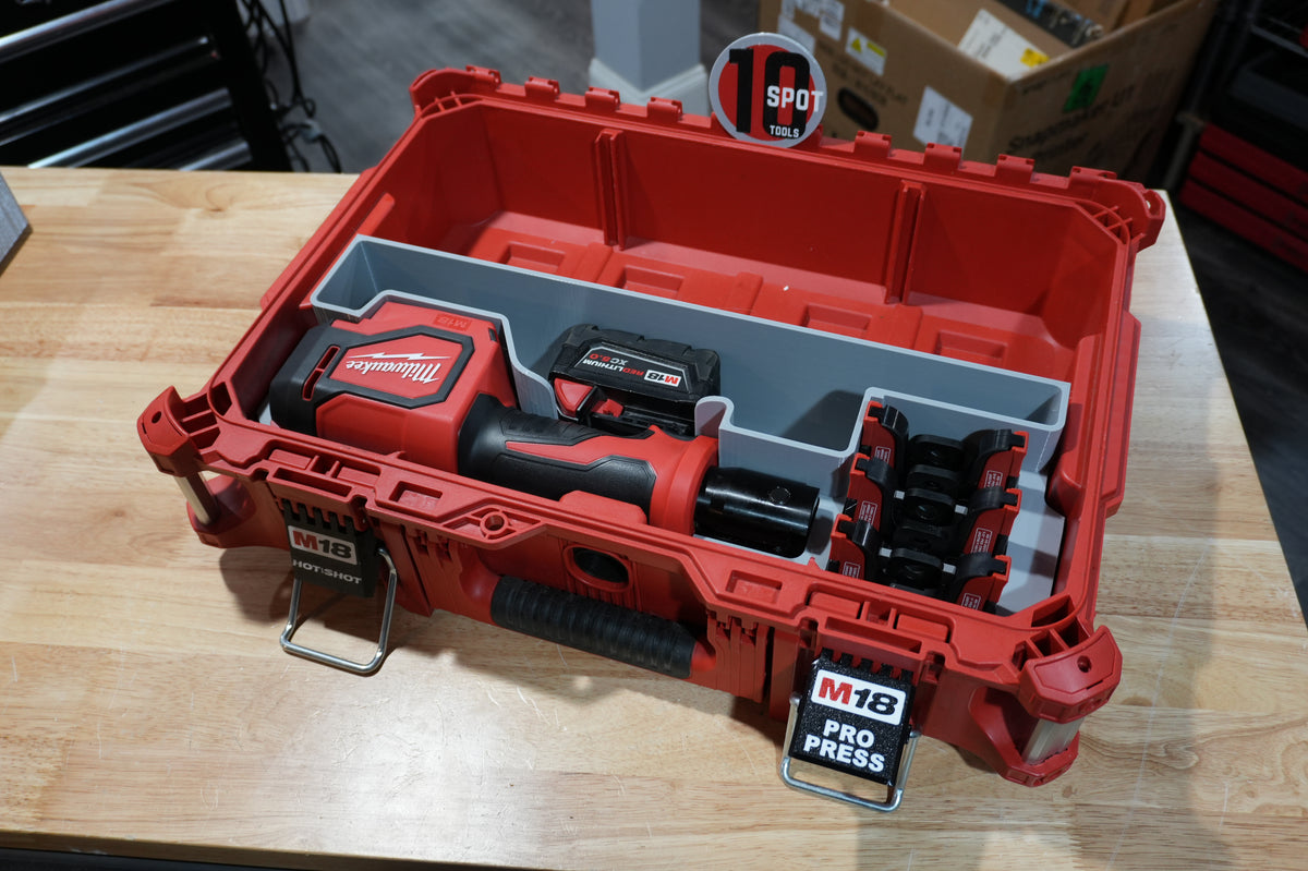 Packout Small Tool Box Sidewinder Insert for M18 Short Throw Press Tool (MPP18ST TB SW) - Warehouse Deal G 4