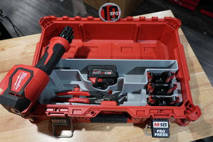 Packout Small Tool Box Sidewinder Insert for M18 Short Throw Press Tool (MPP18ST TB SW) - Warehouse Deal G 4