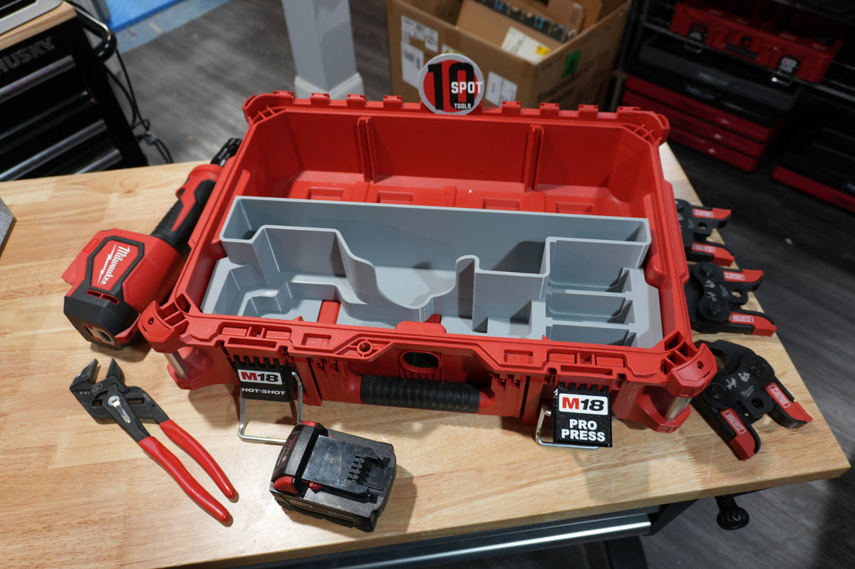 Packout Small Tool Box Sidewinder Insert for M18 Short Throw Press Tool (MPP18ST TB SW) - Warehouse Deal G 4