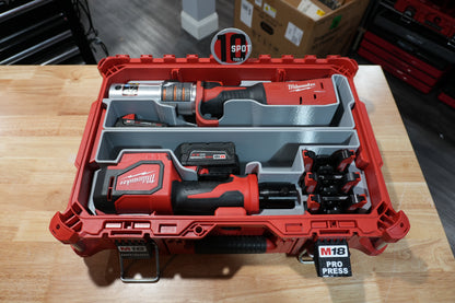 Packout Small Tool Box Sidewinder Insert for M18 Long Throw Press Tool (MPP18LT TB SW) - Warehouse Deal G 4
