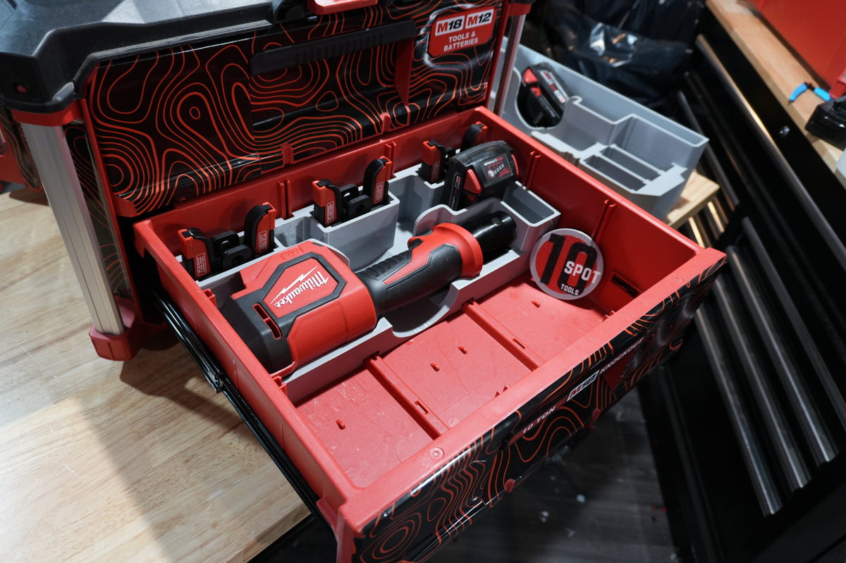 Packout Drawer Insert for M18 Short Throw Press Tool w/ Pex Jaws (MPP18ST D) - Sidewinder Style