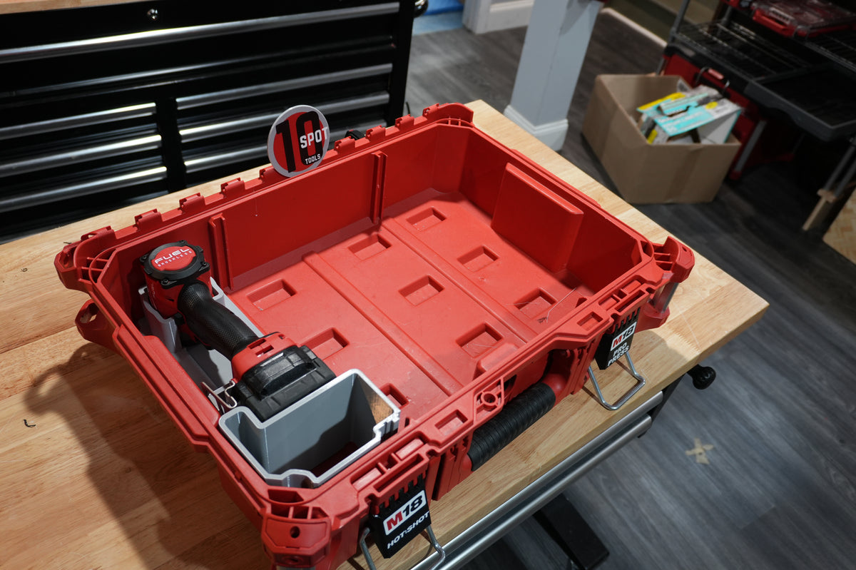 Packout Small Tool Box QuarterMaster Insert for M18 FUEL 3/8" Compact Impact Wrench (MSW2854 QM)