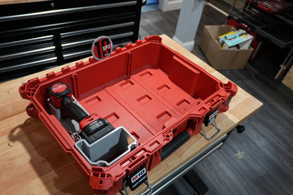 Packout Small Tool Box QuarterMaster Insert for M18 FUEL 3/8" Compact Impact Wrench (MSW2854 QM)