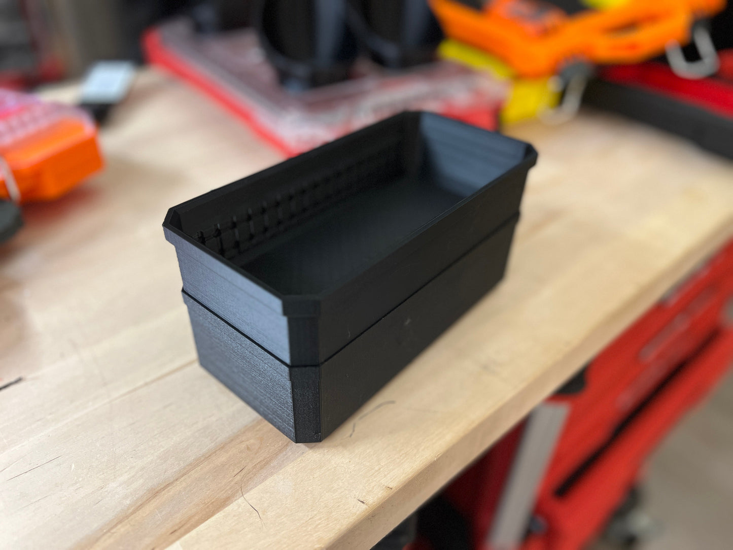 Bit Bins for use with the Milwaukee Tools Shockwave holders and 3D Printed holders.