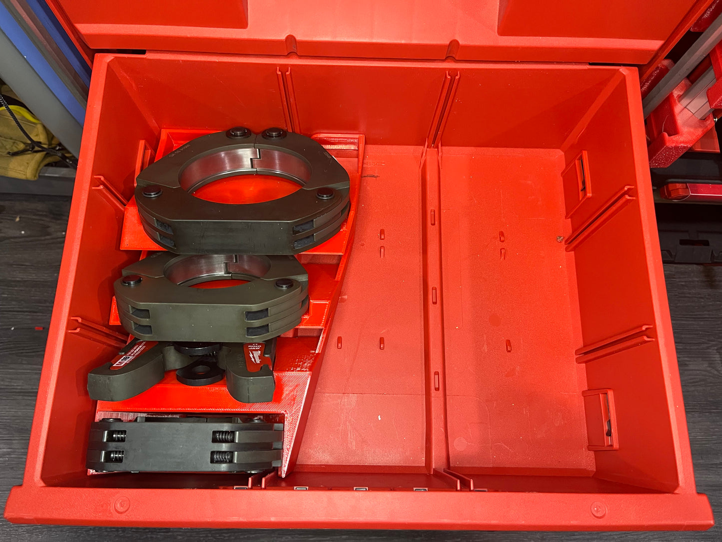 Packout 2-Drawer Inserts for M18 Pro Press with Jaws (MPP18 D/2)