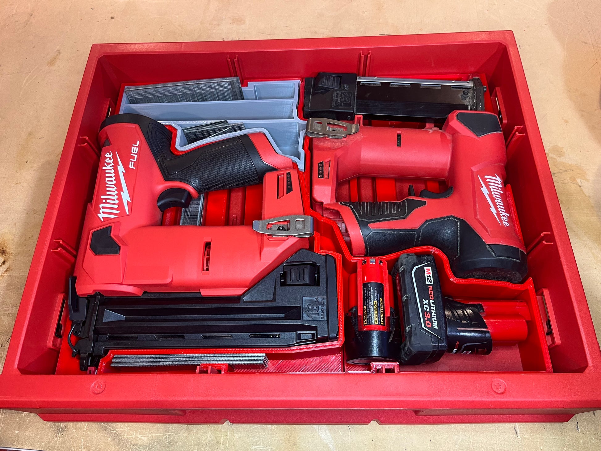 Pilot Mn12 Packout Drawer Insert for M12 Nailers (MN12 D) – 10-Spot Tools