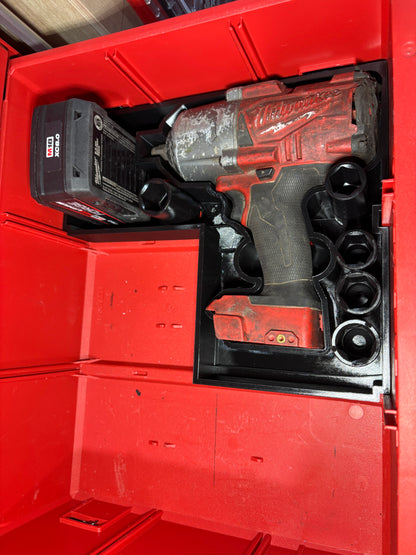 Insert for M18 FUEL 1/2" High Torque Impact Wrench 2767 for 2-Drawer Packout (MHT2767 D)