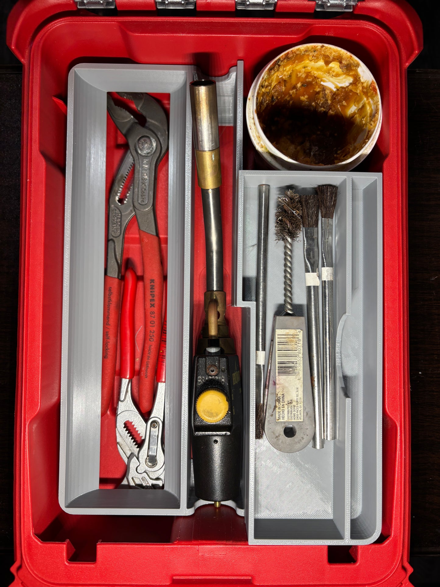 Packout Organizer Insert for Copper Sweating Tools (CSP)