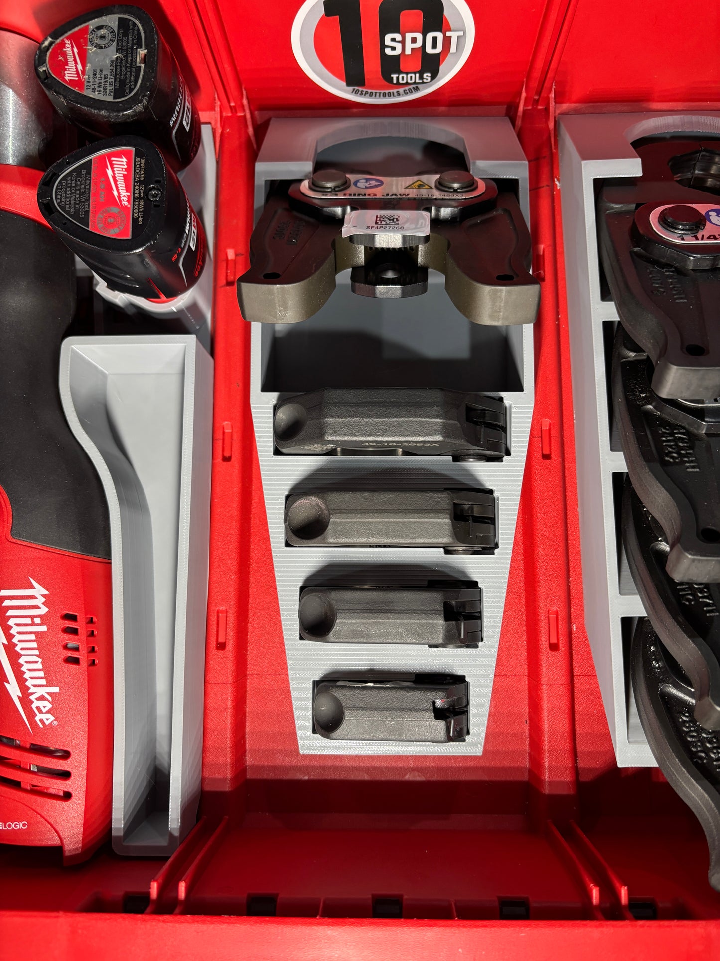 3-Drawer Packout Inserts for M12 Pro Press, Jaws, and Rings (MPP D)