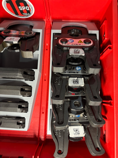 3-Drawer Packout Inserts for M12 Pro Press, Jaws, and Rings (MPP D)