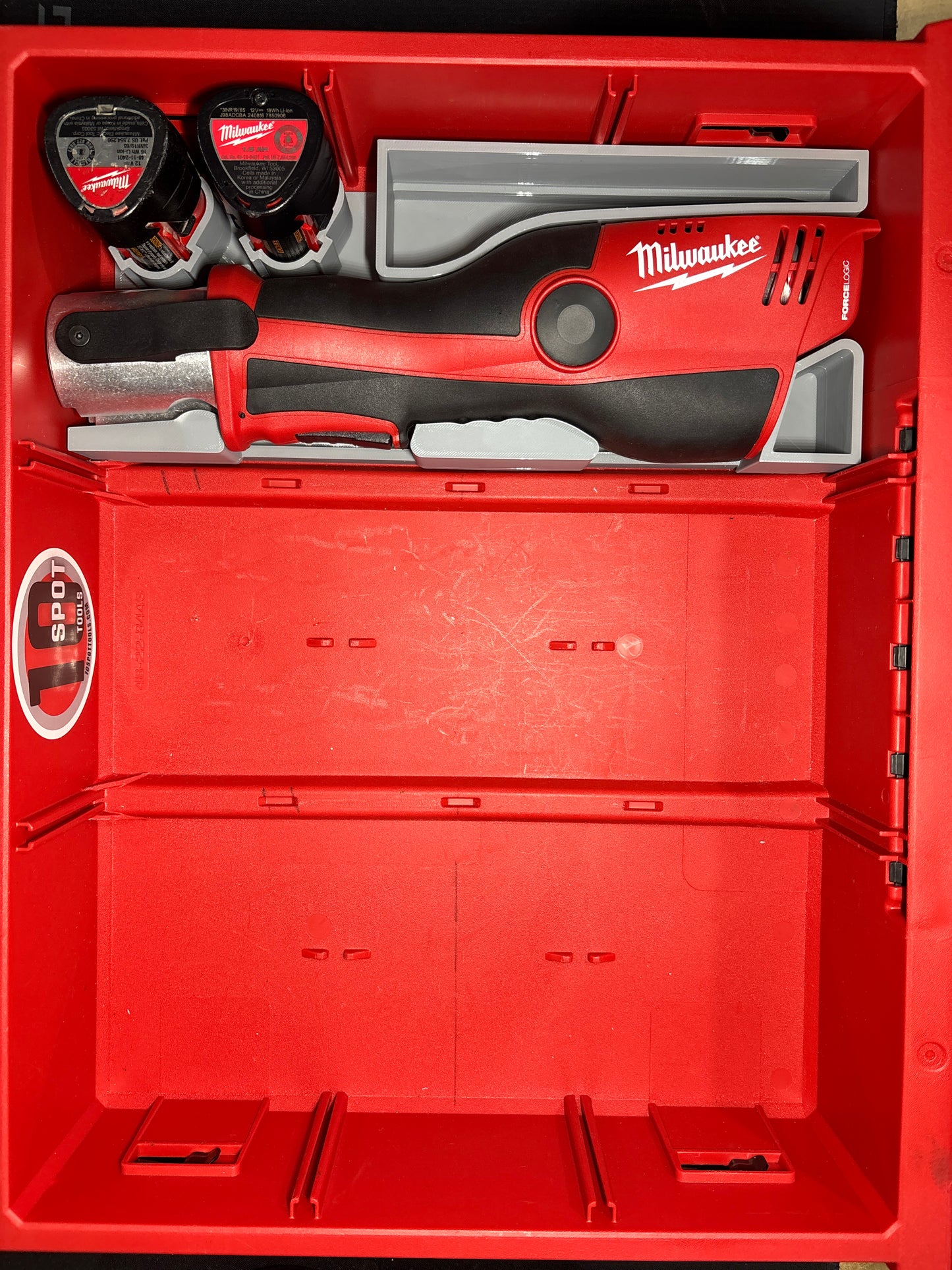 3-Drawer Packout Inserts for M12 Pro Press, Jaws, and Rings (MPP D)