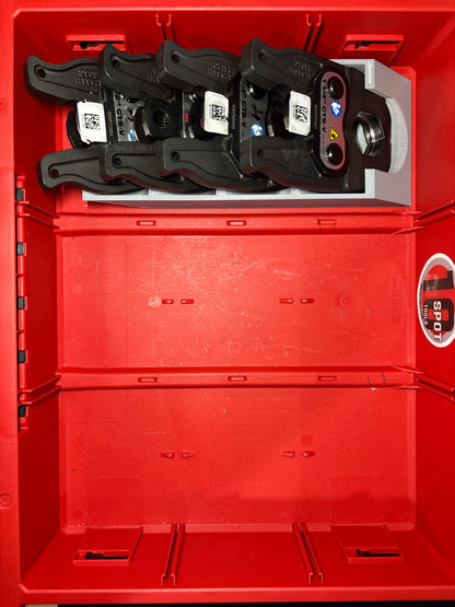 3-Drawer Packout Inserts for M12 Pro Press, Jaws, and Rings (MPP D)