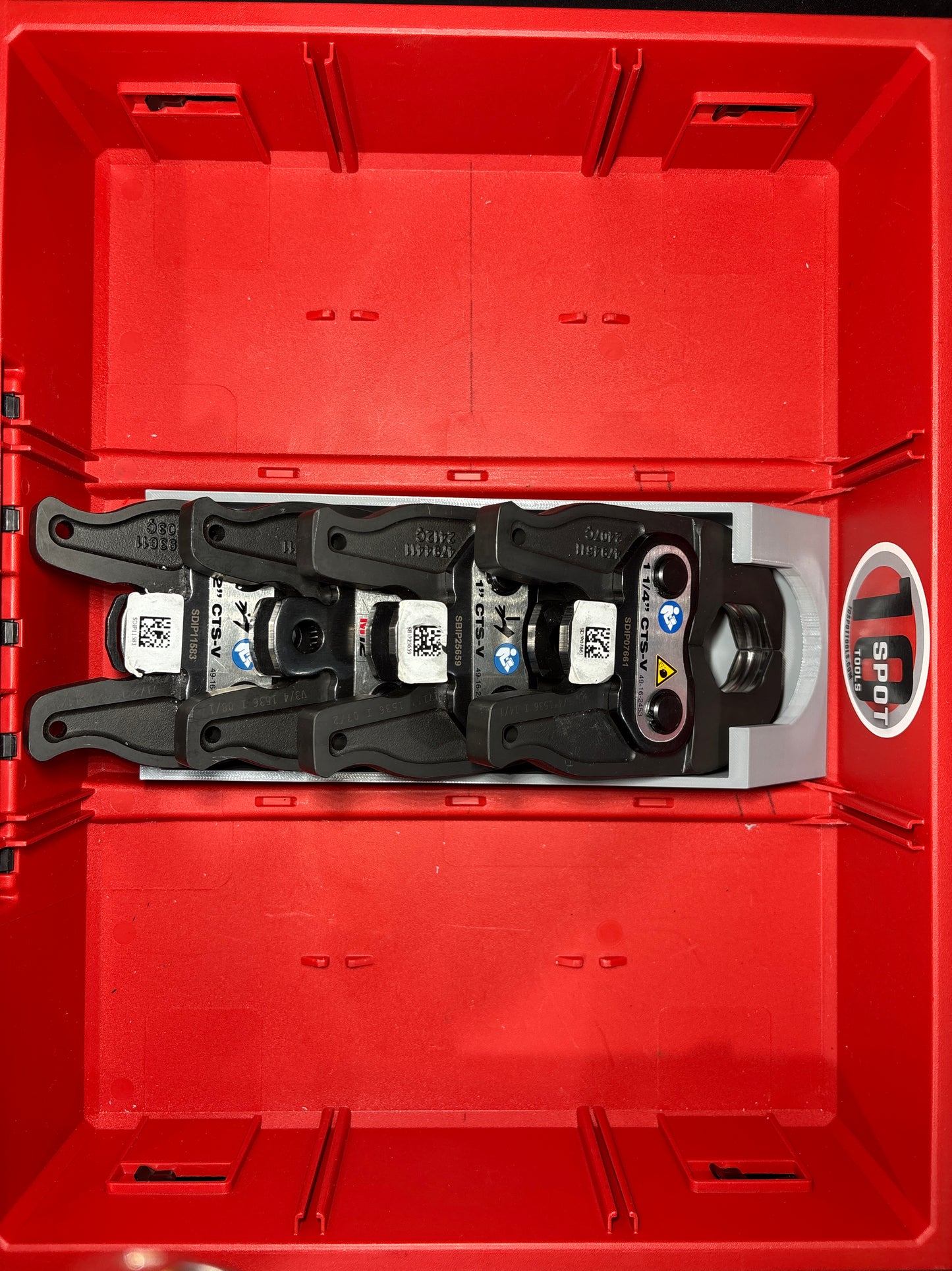 3-Drawer Packout Inserts for M12 Pro Press, Jaws, and Rings (MPP D)