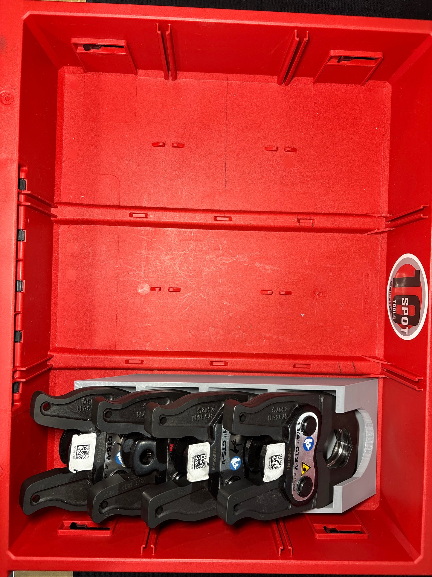 3-Drawer Packout Inserts for M12 Pro Press, Jaws, and Rings (MPP D)