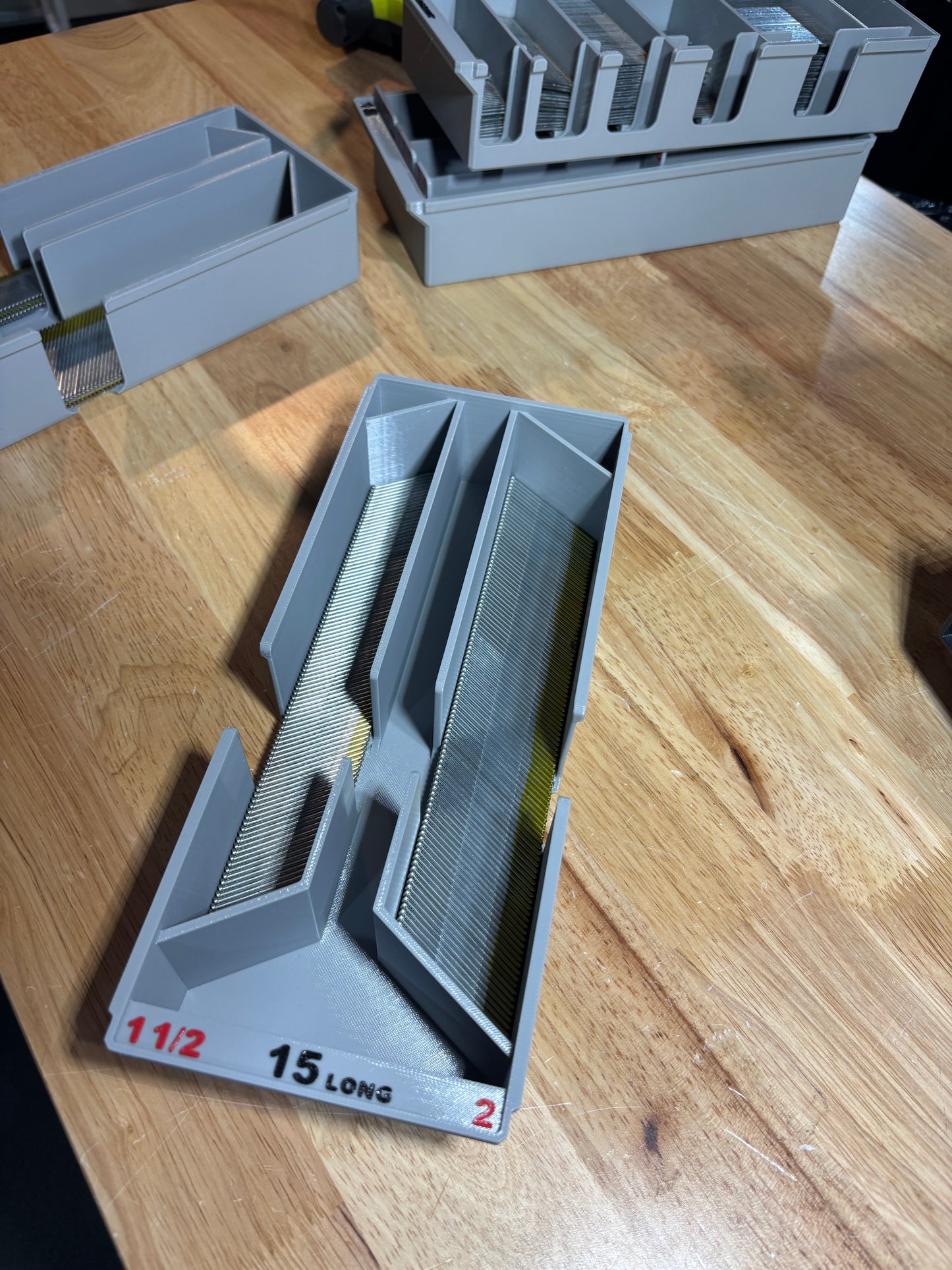 15 ga Long Stick DA Finish Nail Caddies for Systainer Drawers (SYS-NC15L)