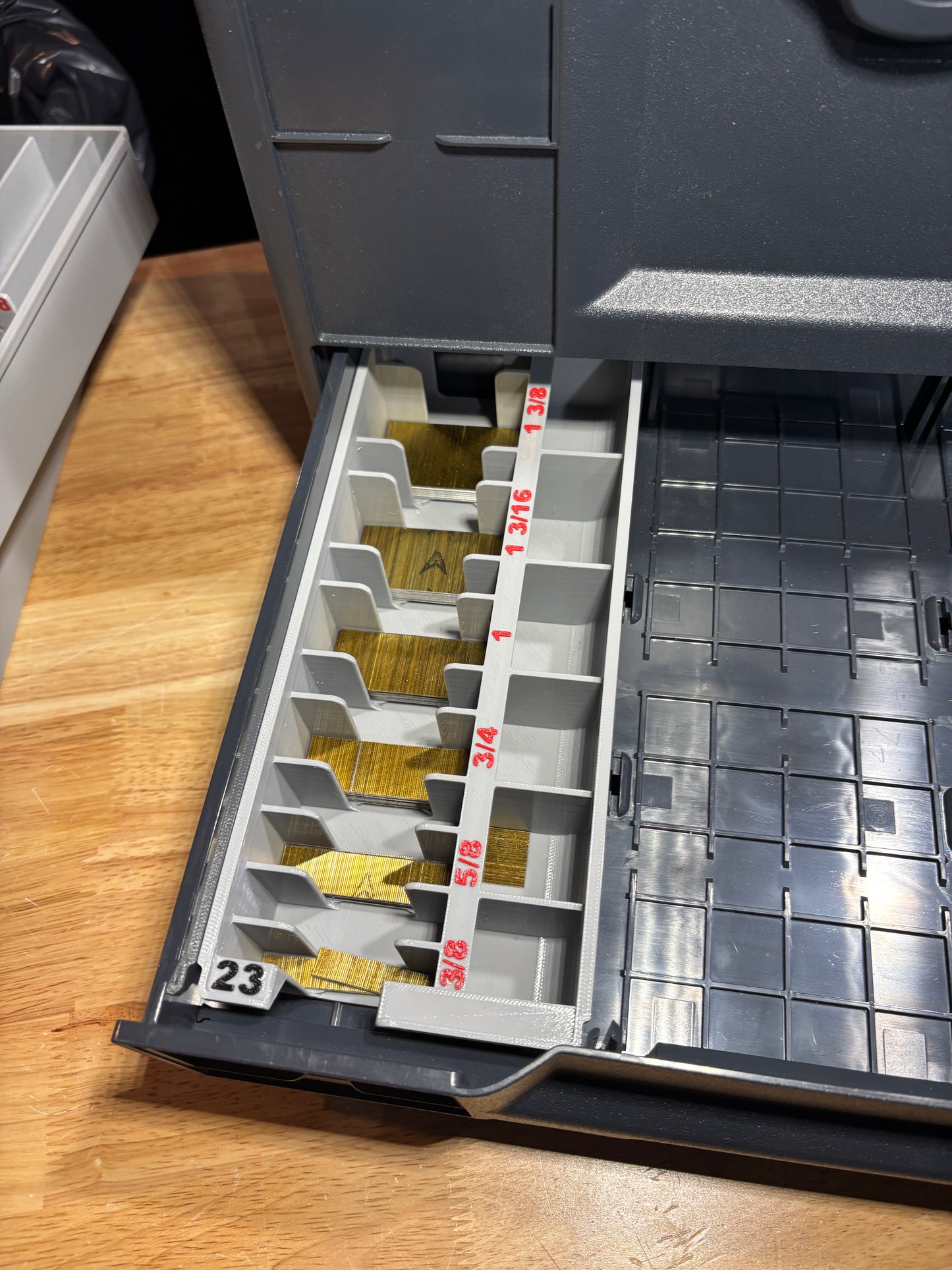 23 ga Pin Nail Caddy for Systainer Drawers (SYS-NC23)