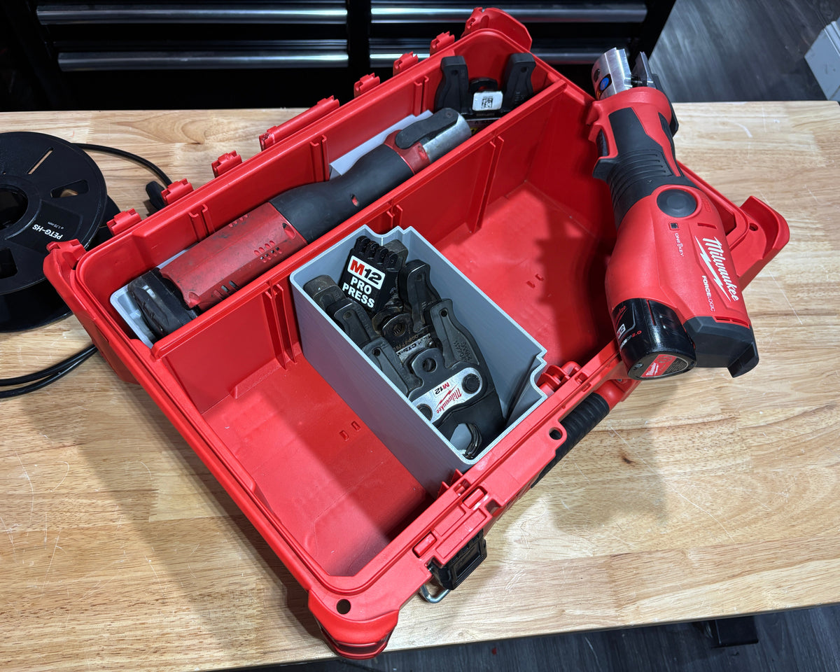 Packout Deep Organizer Insert for M12 Pro Press (DO MPO)