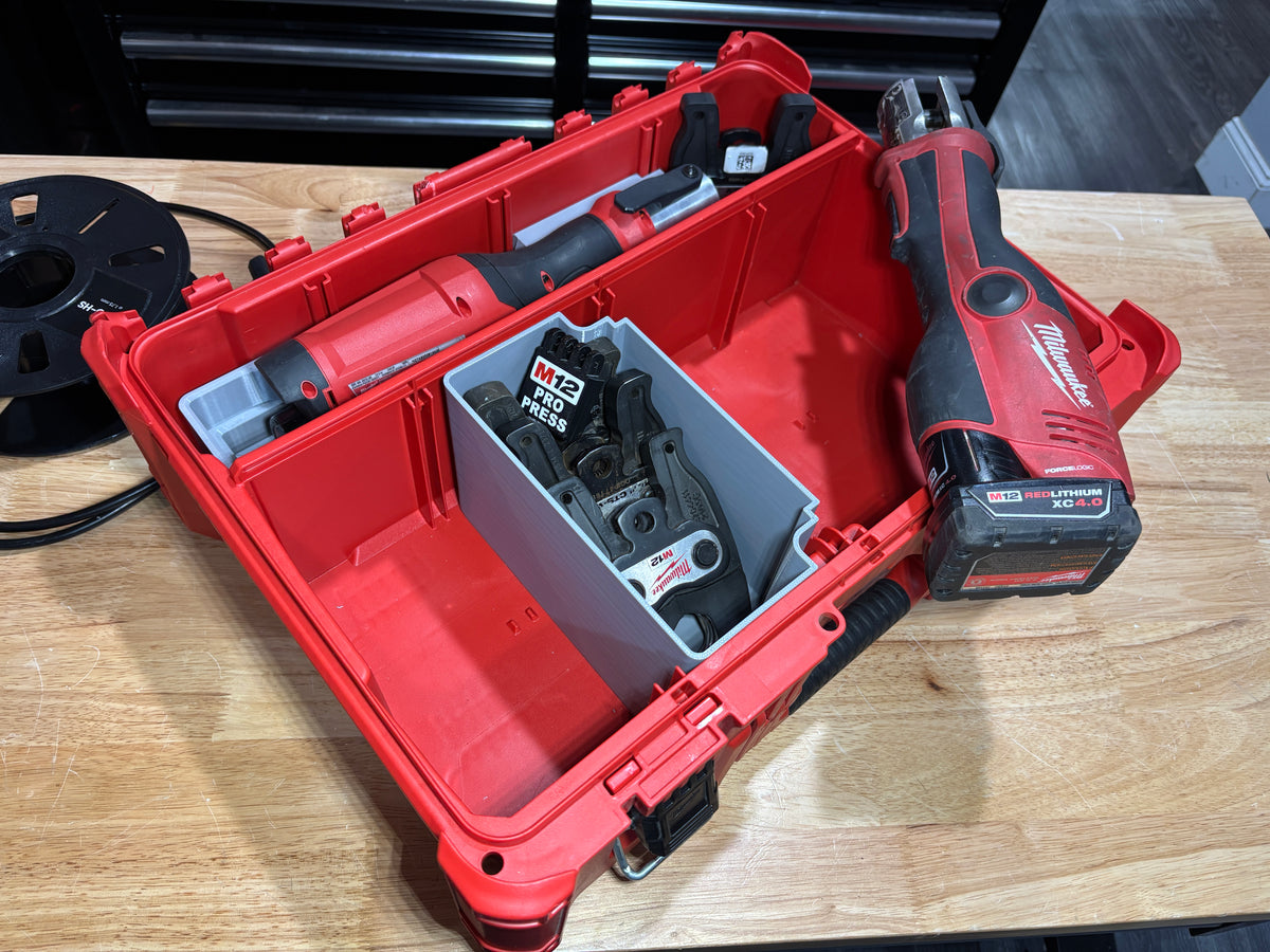 Packout Deep Organizer Insert for M12 Pro Press (DO MPO)