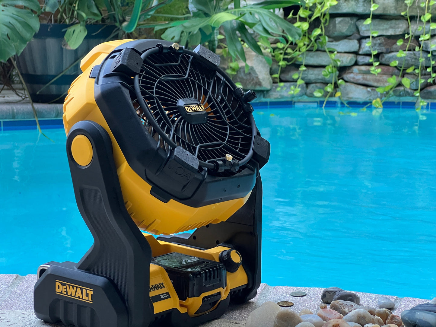 Misting Kit- DeWalt 20V Fan