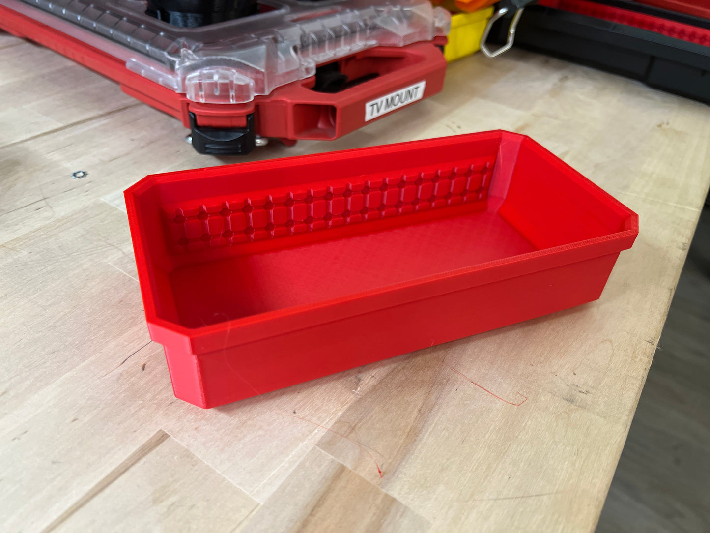 Bit Bins for use with the Milwaukee Tools Shockwave holders and 3D Printed holders.