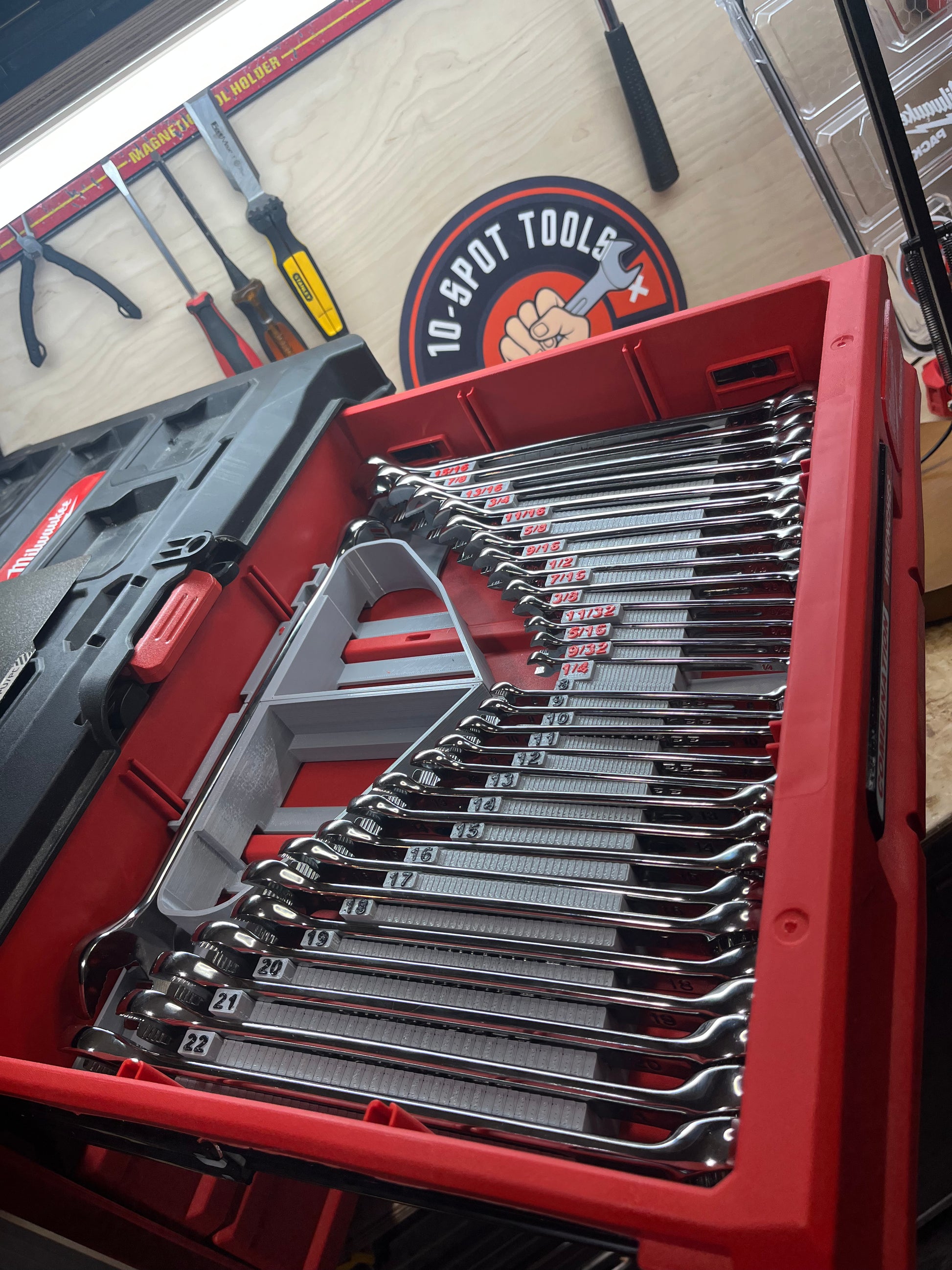 Packout Drawer Inserts for Milwaukee Combination Wrench Sets (OEW-S D ...