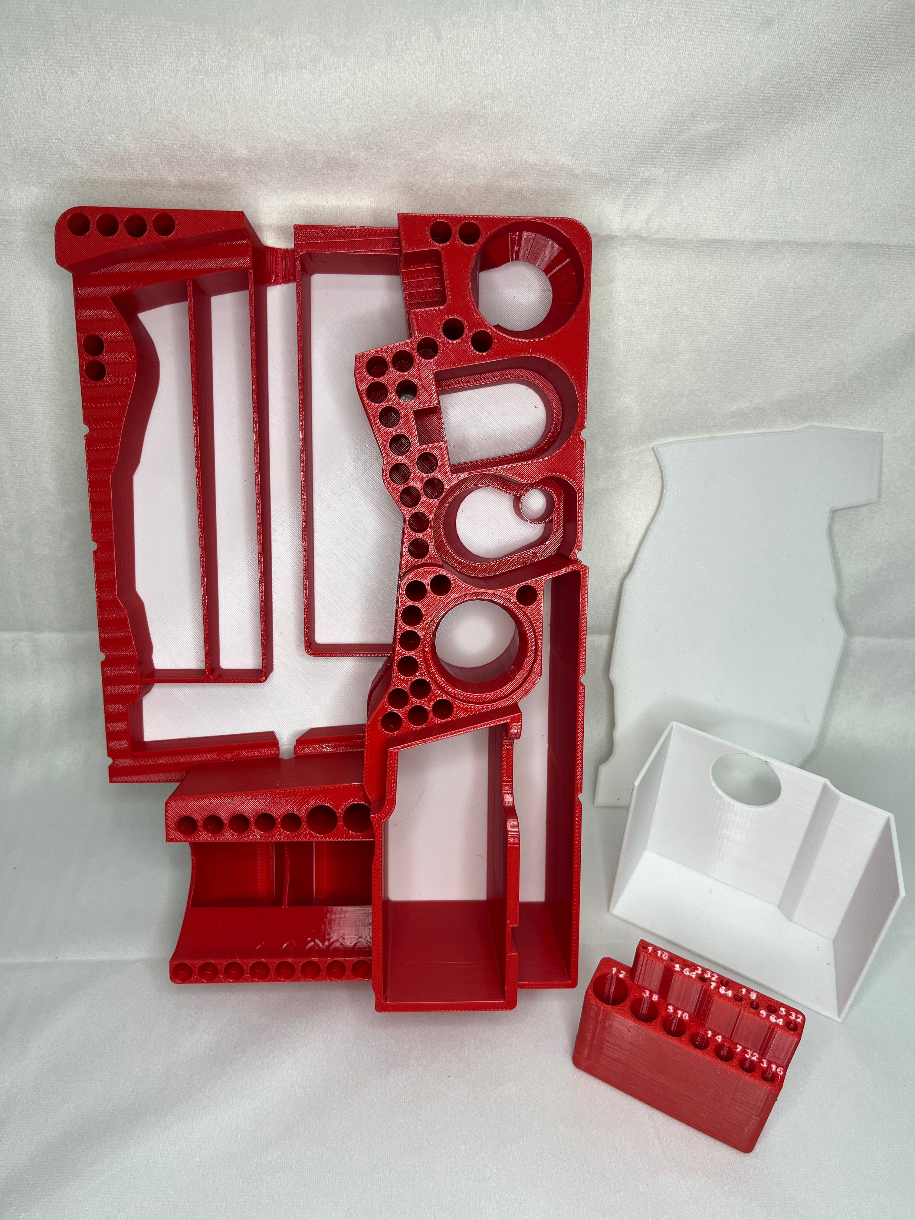 Jonah Pope Design Milwaukee Packout Insert For M12 4-in-1 Installation Drill/Driver – PETG, Tool Organizer (Insert Only)