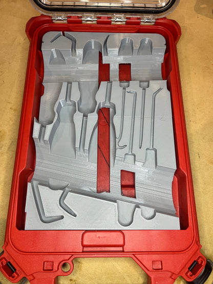 Packout Insert For Milwaukee 8-Piece Hook and Pick Set (MHP)