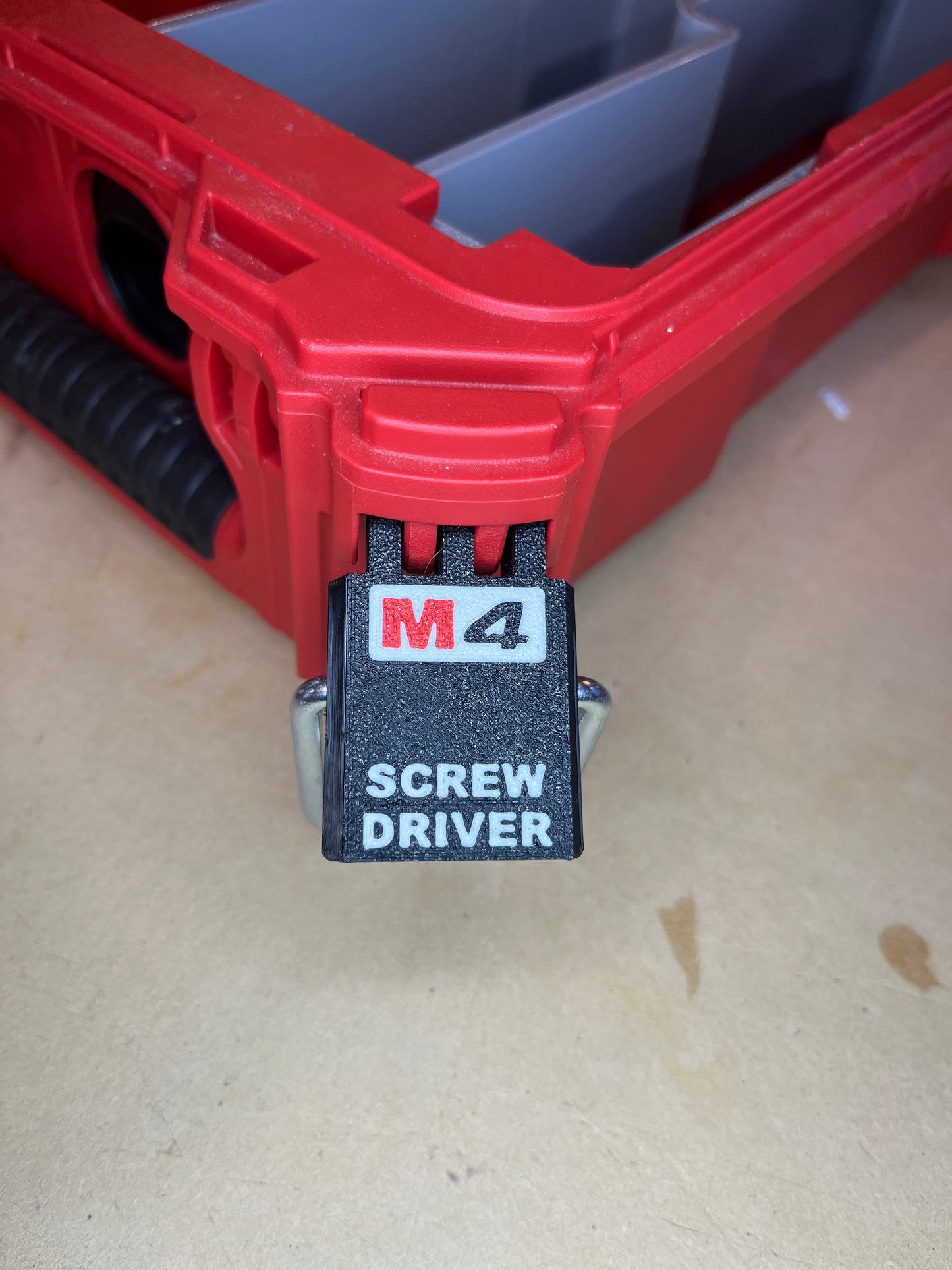 Packout Insert For M4 Screwdriver (M4SD)