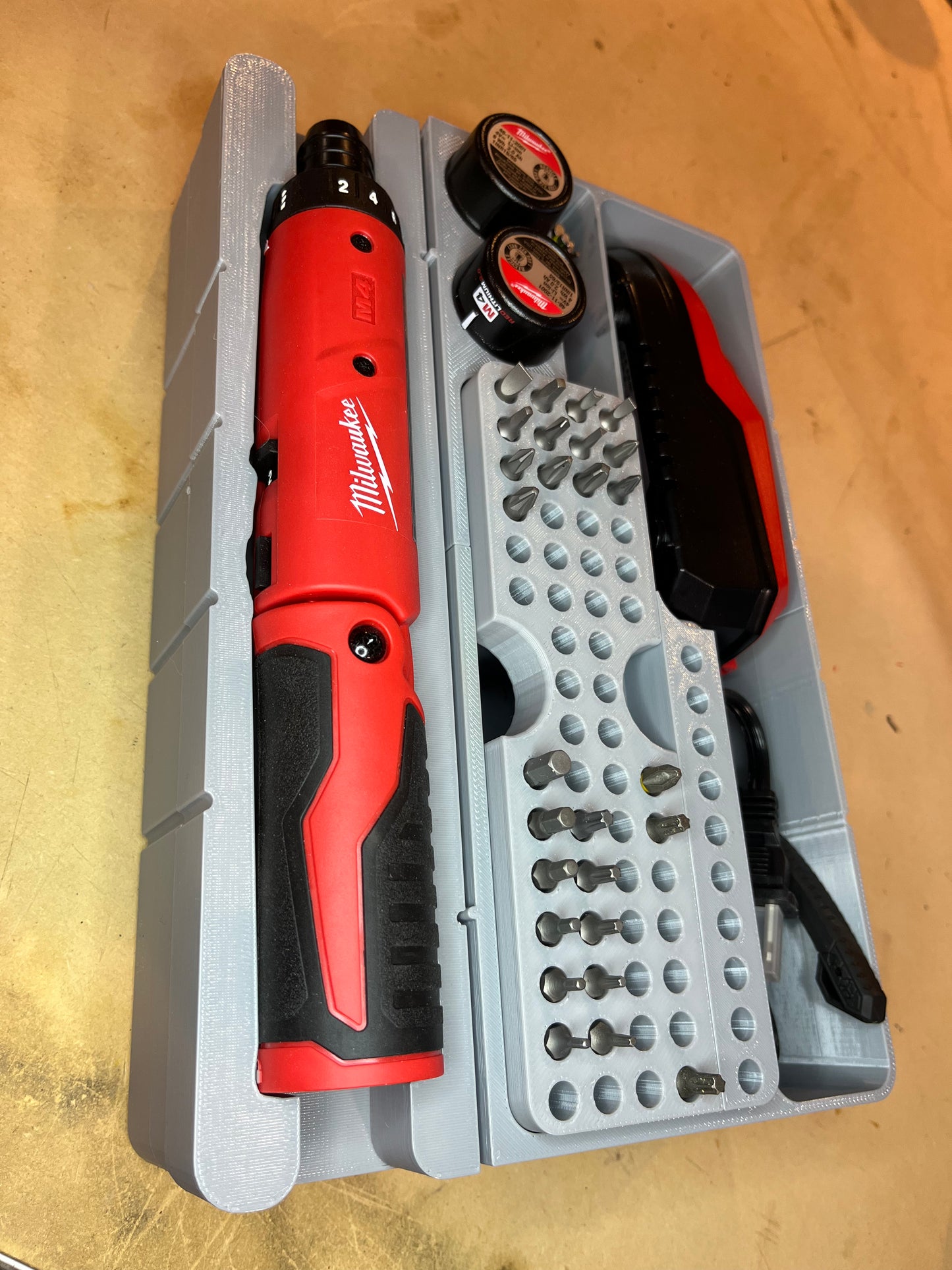 Packout Insert For M4 Screwdriver (M4SD)