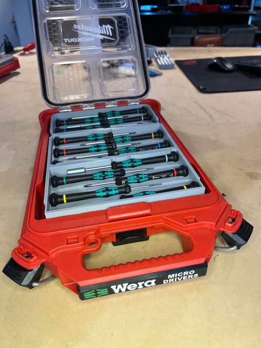 Packout Insert For Wera Micro Drivers (WMD)