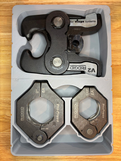 Packout Insert for Ridgid V2 Jaws (RPV)