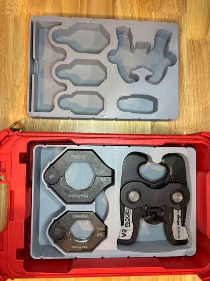 Packout Insert for Ridgid V2 Jaws (RPV)