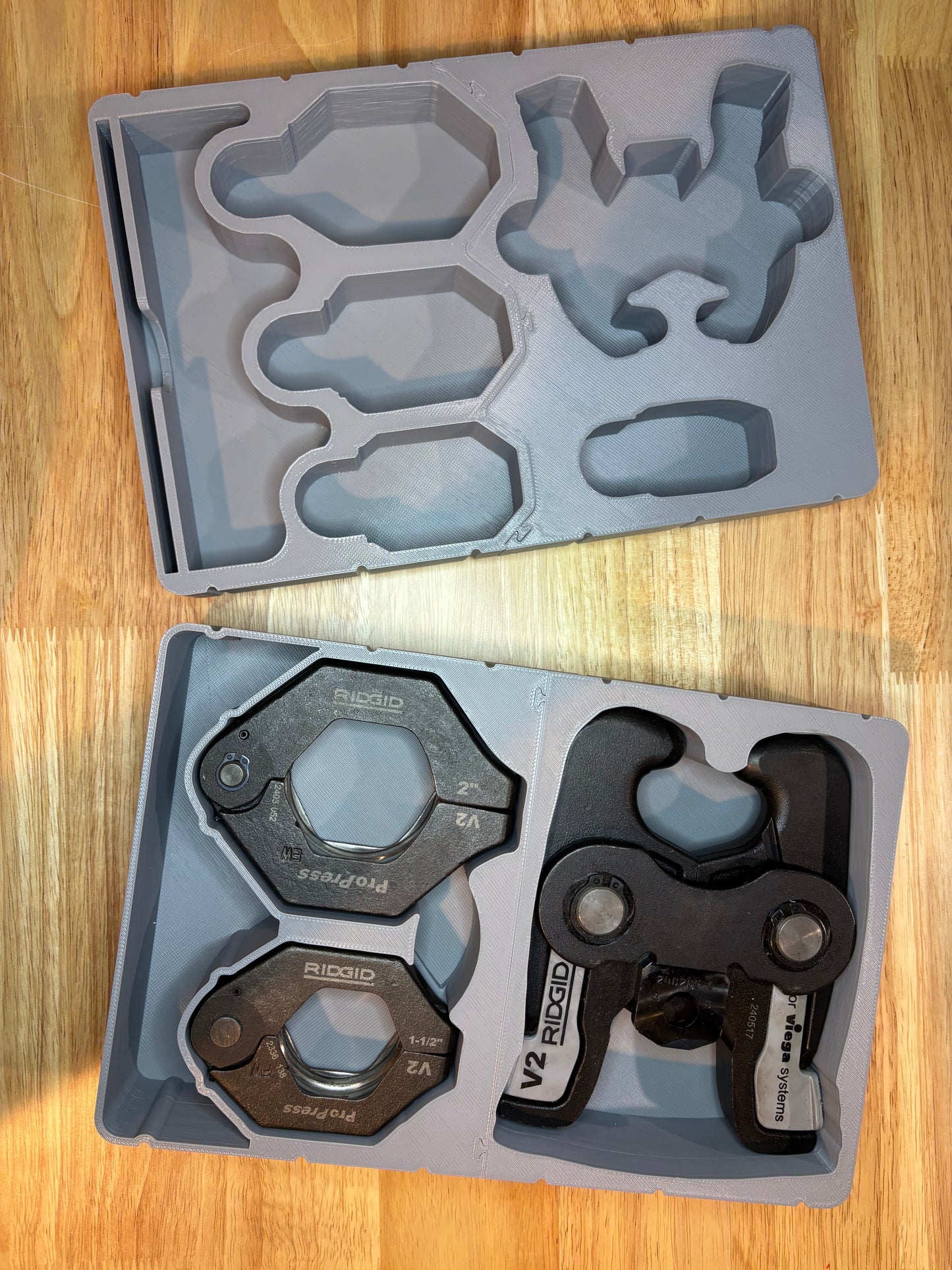 Packout Insert for Ridgid V2 Jaws (RPV)