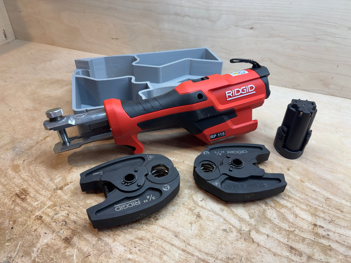 Packout Insert For Ridgid RP115 Mini Pro Press (RP1)