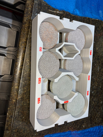 Packout Drawer Insert For 3" Sanding Discs (3SD D)