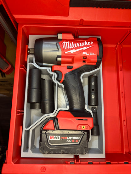 Packout Drawer Insert for M18 1/2" High-Torque Impact Wrench 2967 (MHT D)