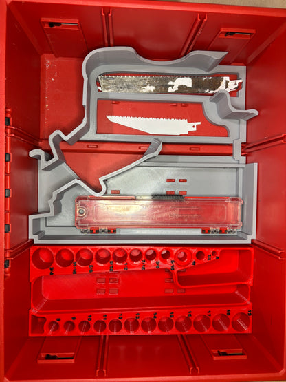 Packout Drawer Insert for M18 FUEL Hackzall (MHZ18 D)