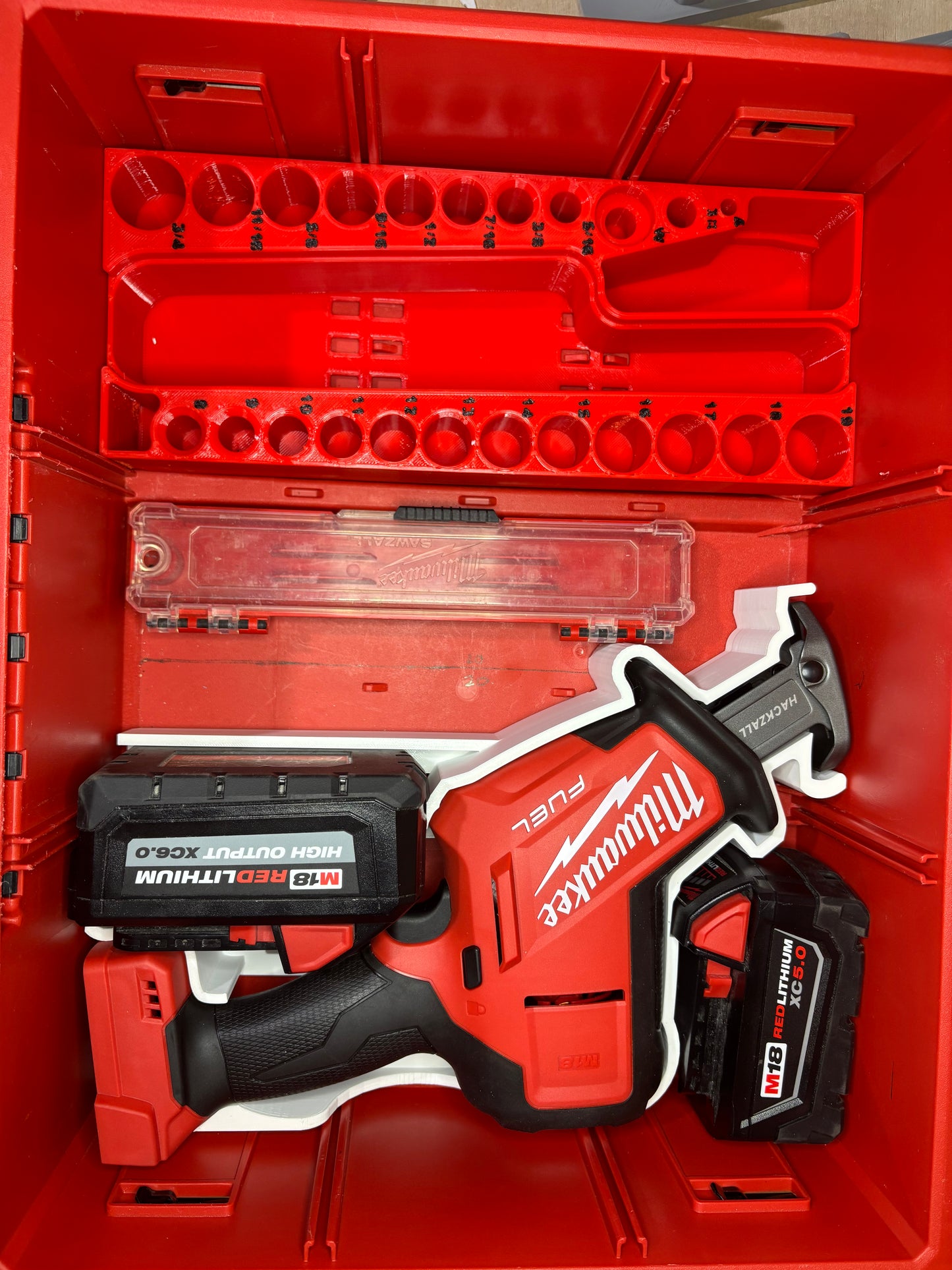 Packout Drawer Insert for M18 FUEL Hackzall (MHZ18 D)