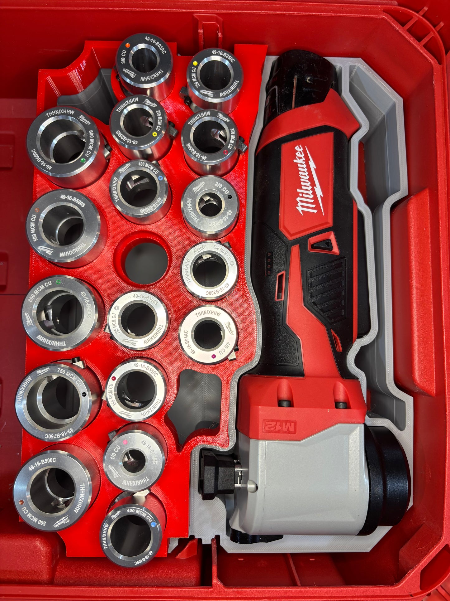 Packout Small Tool Box Insert For Milwaukee M12 MCM Stripper (MCM12 TB)
