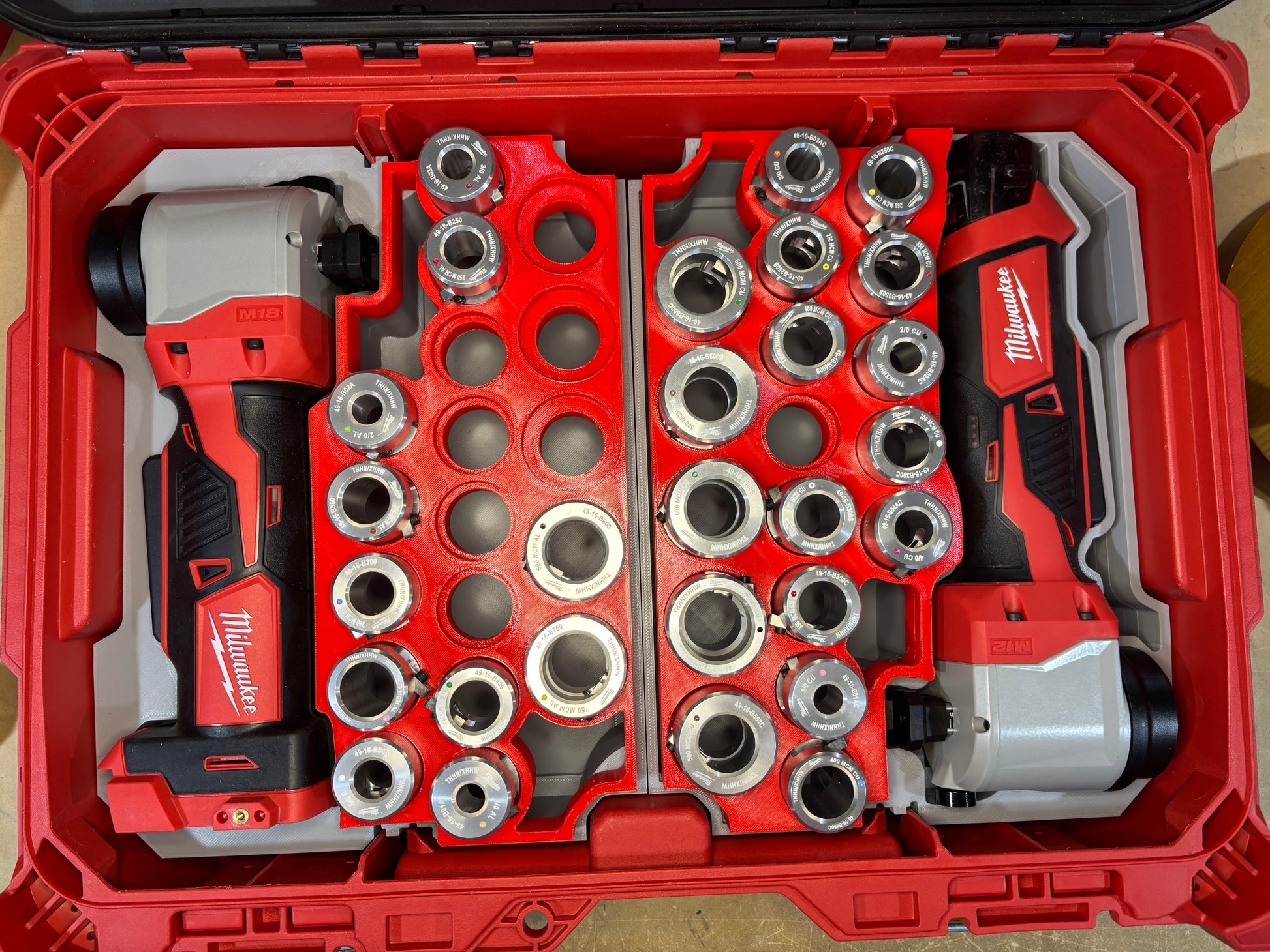 Packout Small Tool Box Insert For Milwaukee M18 MCM Stripper (MCM18 TB)