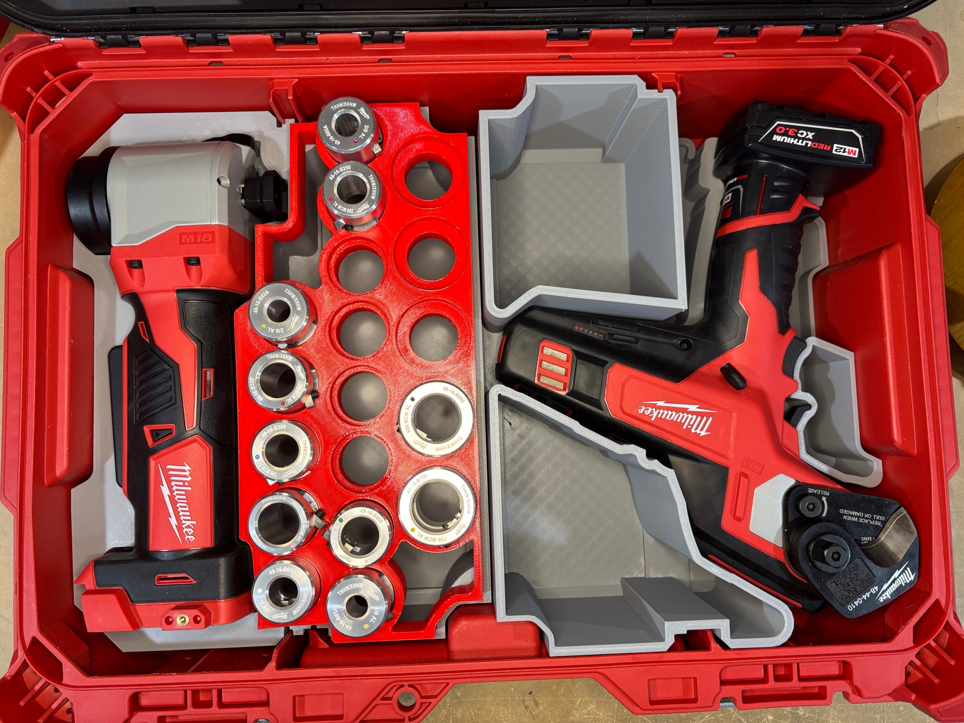 Packout Small Tool Box Insert For Milwaukee M18 MCM Stripper (MCM18 TB)
