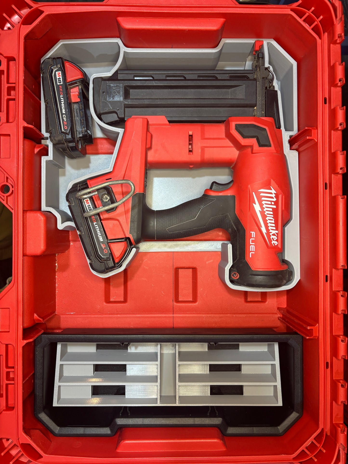 Packout Small Tool Box Insert for 18 Gauge Finish Nailer (MN18 TB)
