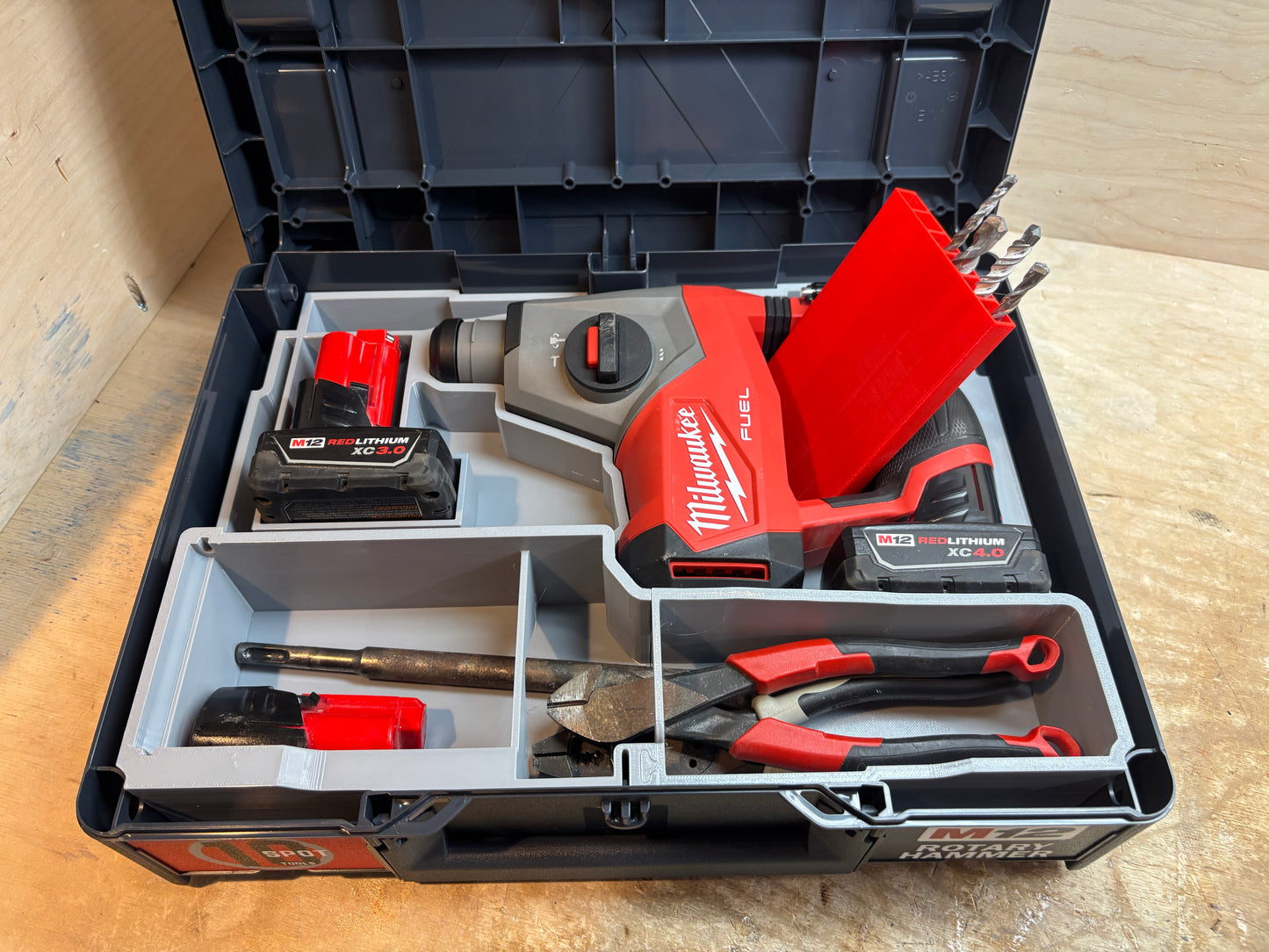 Systainer Insert for M12 Gen 2 FUEL Rotary Hammer (SYS-MFRH2)