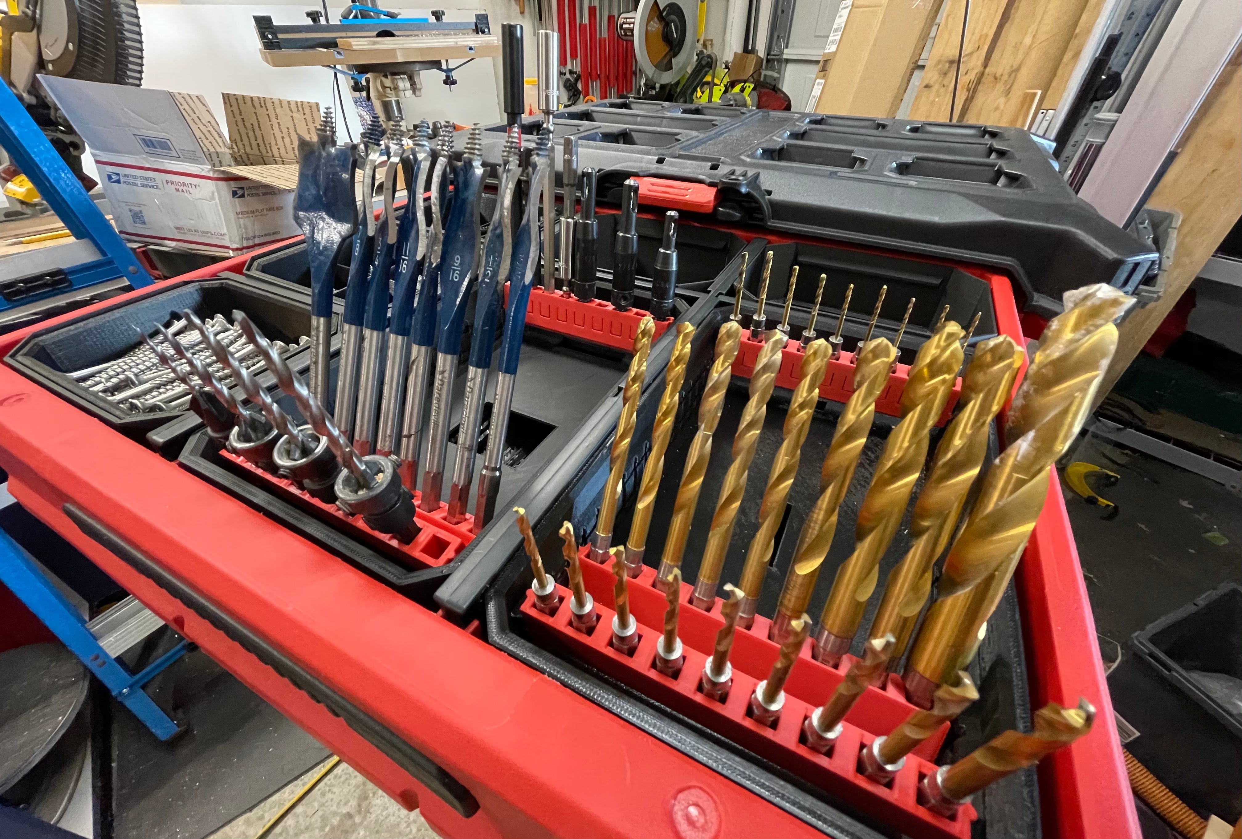 Packout Drawer Bit Stacker (4pc Set) – 10-Spot Tools