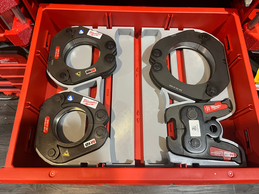 Packout Multi-Depth 3-Drawer Inserts for M18 Pro Press with Jaws up to 4" (MPP18 DD3) - Warehouse Deal B 3
